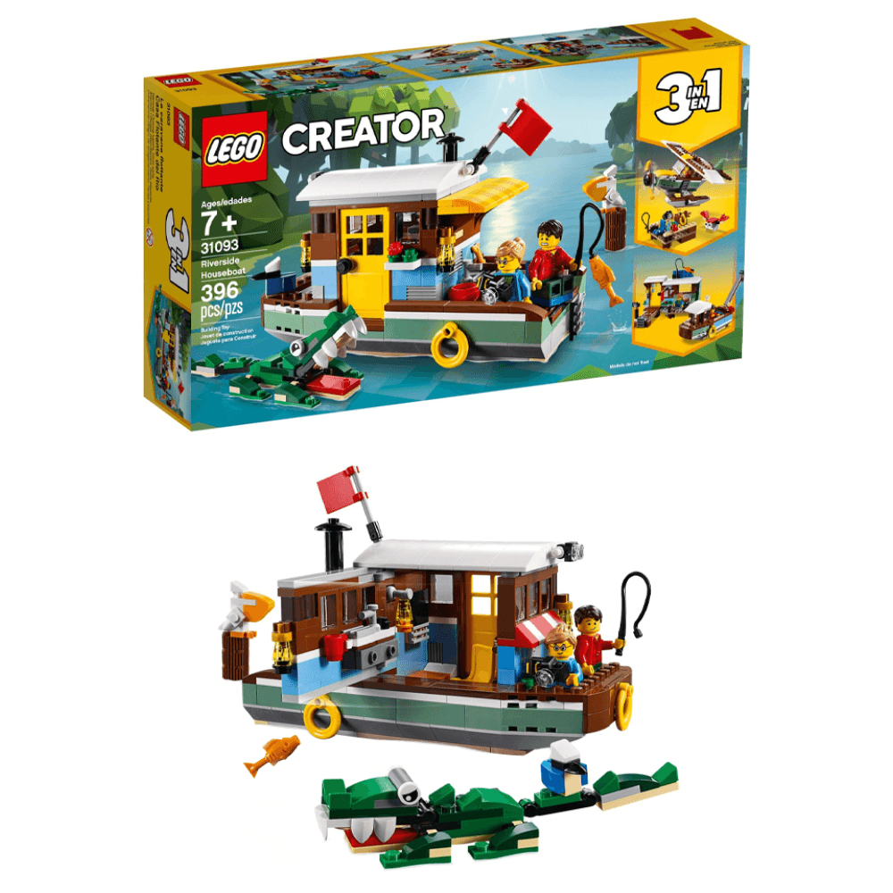 Конструктор LEGO Creator 3-in-1 Riverside Houseboat 31093 - изображение 4