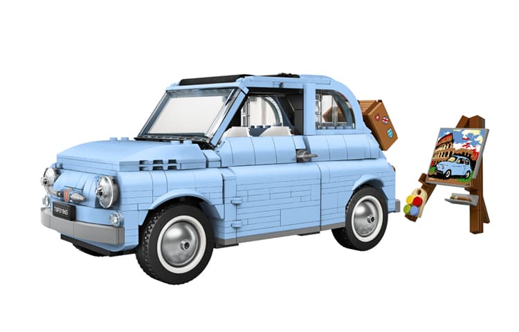 LEGO icons Fiat 500 Blue 77942 - изображение 1
