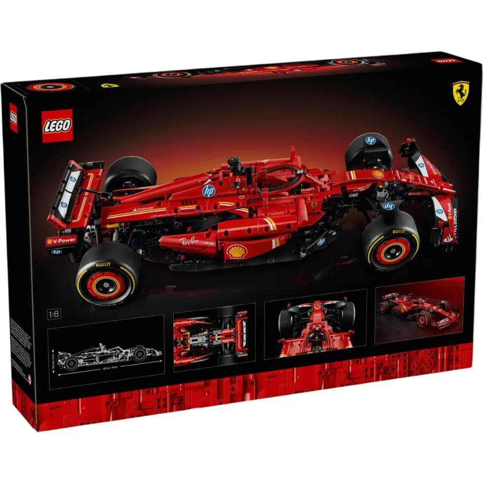 Конструктор LEGO Феррари Автомобиль Сборный конструктор 1361 шт. 42207 Пластик - изображение 2