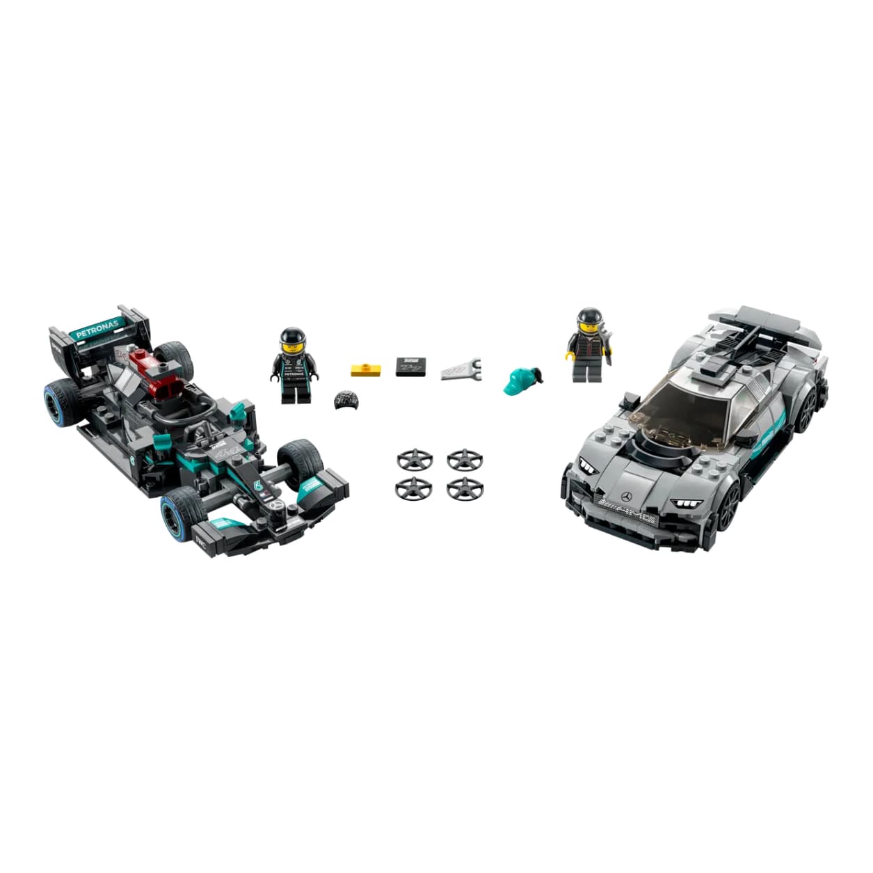Конструктор LEGO Mercedes-AMG F1 W12 E Performance & Project One 76909 - изображение 7