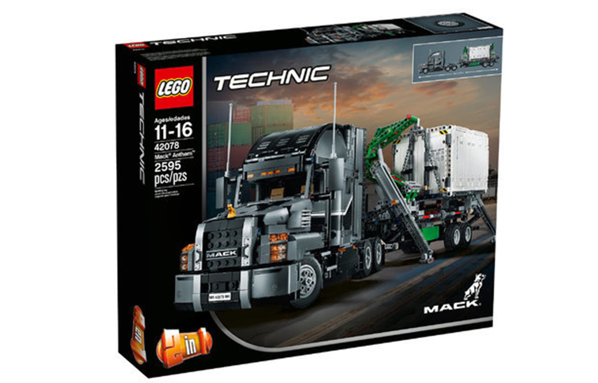 Конструктор LEGO MACK Anthem 42078 - изображение 3