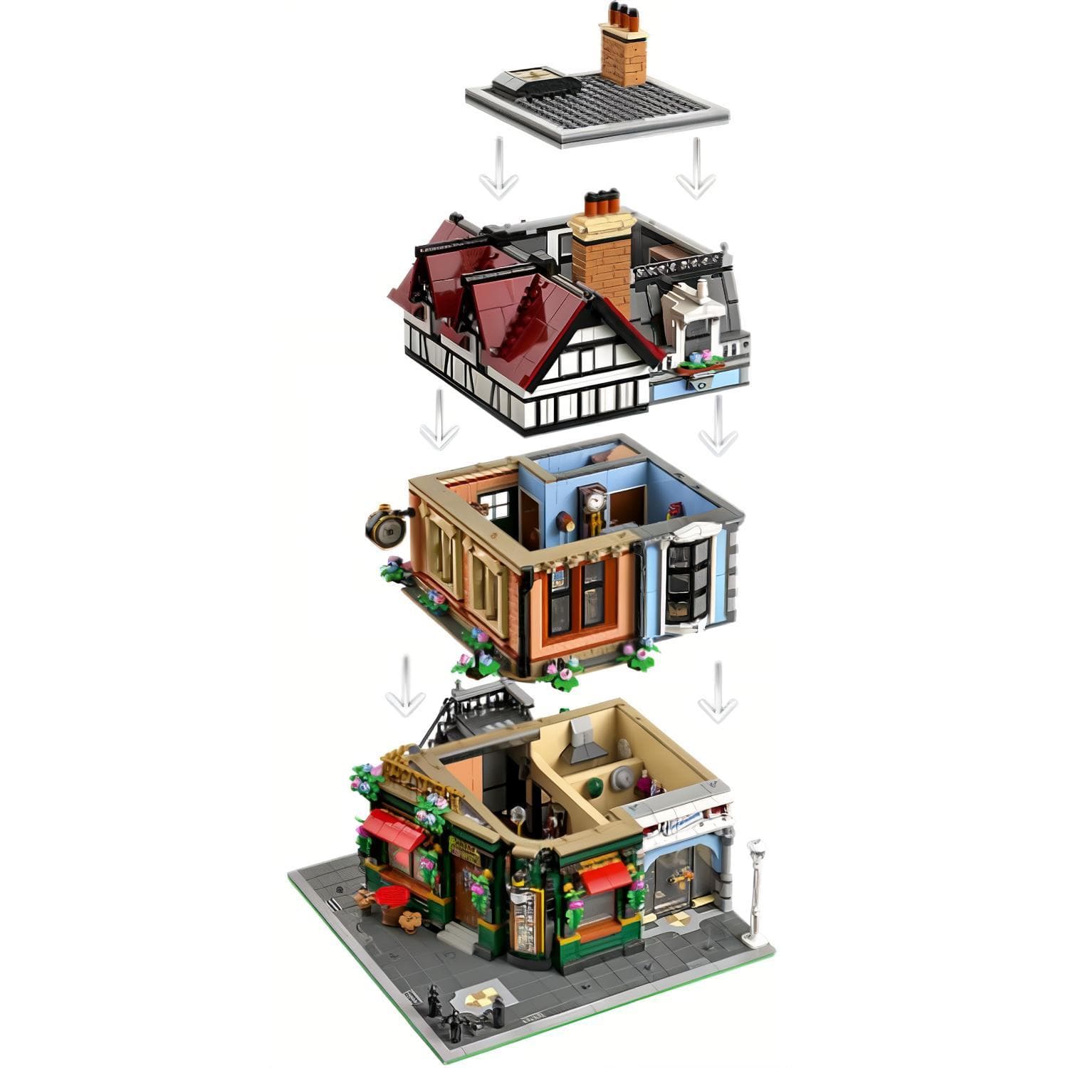 Конструктор LEGO Icons Tudor HORN Конструкторы 3266 шт. 10350 - изображение 4