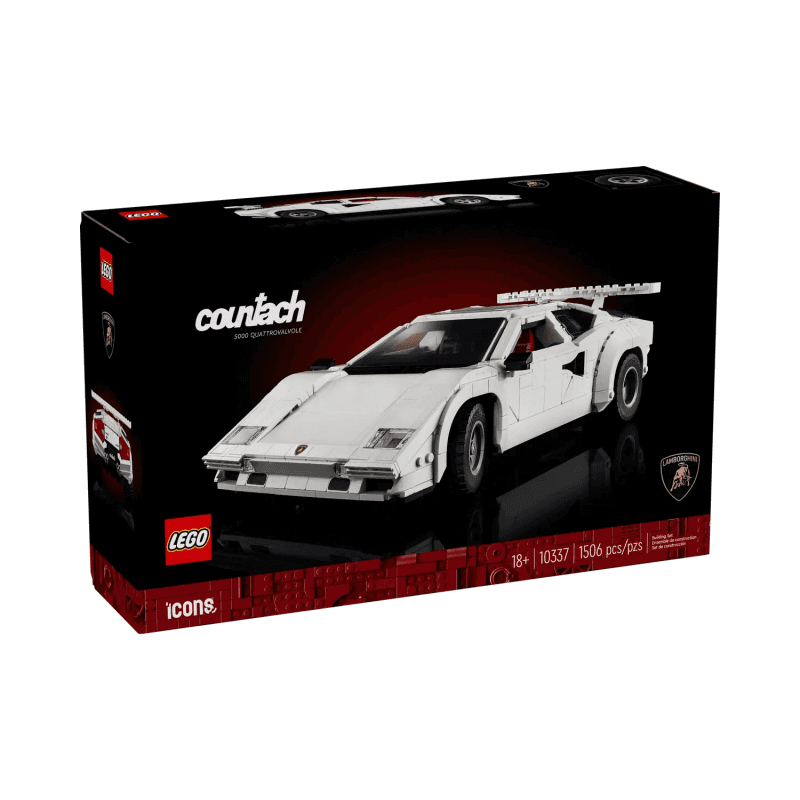 LEGO Countach 5000 Quattrovalvole 1506pcs 10337 - изображение 3