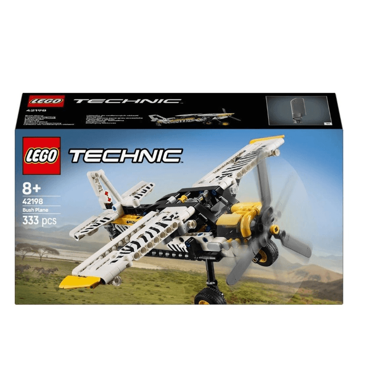 Конструктор LEGO Technic Джунгли Самолёт Конструктор 333 элемента 42198 - изображение 4