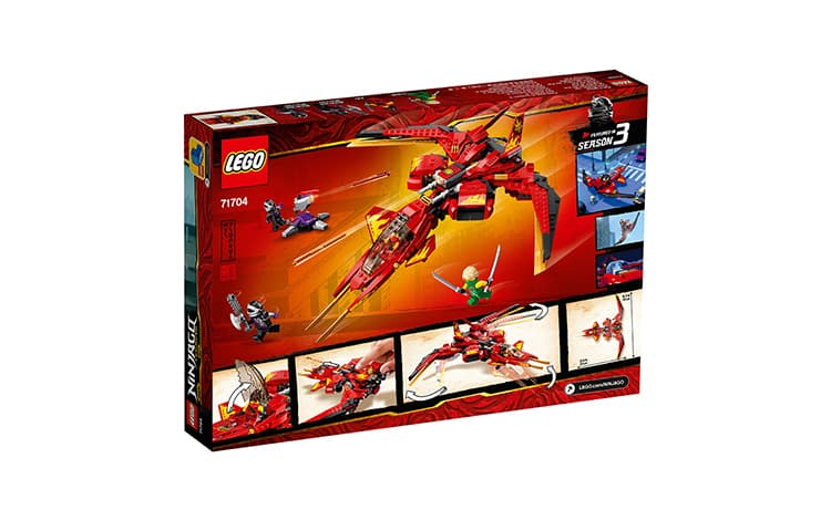 Конструктор LEGO Ninjago Kai's Battle Jet 71704 - изображение 3