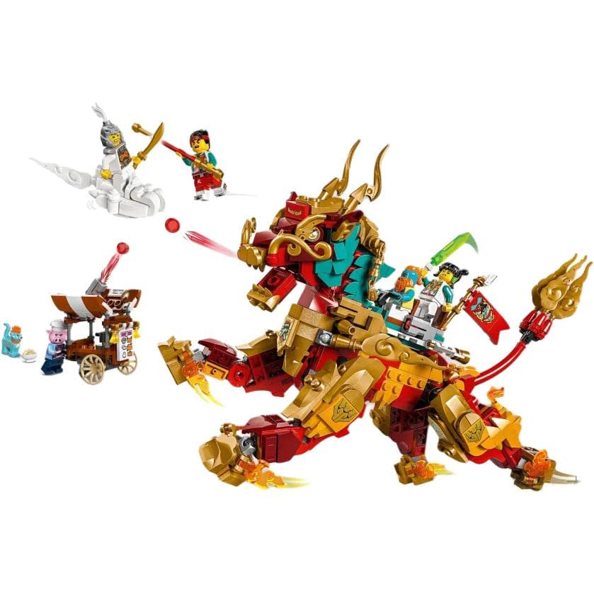 Конструктор LEGO Goku Kid Divine Beast Fire Qilin Сборный конструктор 791 шт. 80066 - изображение 4