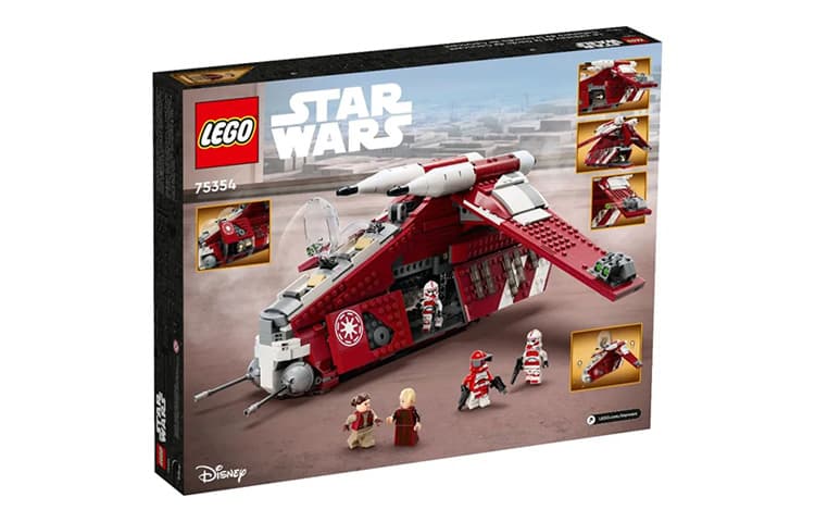 Конструктор LEGO Star Wars Coruscant Guard Gunship 75354 - изображение 7