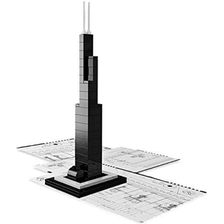 Конструктор LEGO Architecture Willis TOWER Конструктор 69 шт. 21000 Пластик АБС - изображение 1