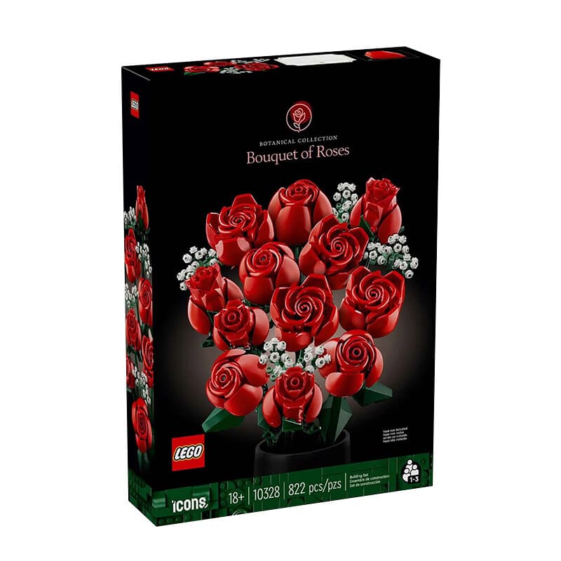 Конструктор LEGO Розовый Букет Конструкторы 822 шт. 10328 - изображение 2