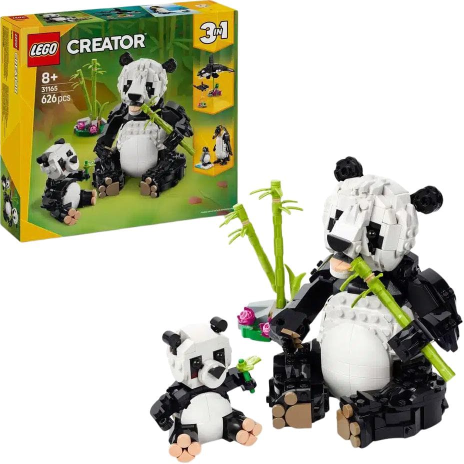 Конструктор LEGO Дикие Животные Семья Панды Конструктор 626 шт. 31165 - изображение 3