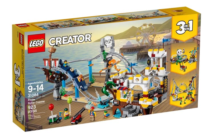 Конструктор LEGO Creator 3-in-1 Pirate Roller Coaster 31084 - изображение 2