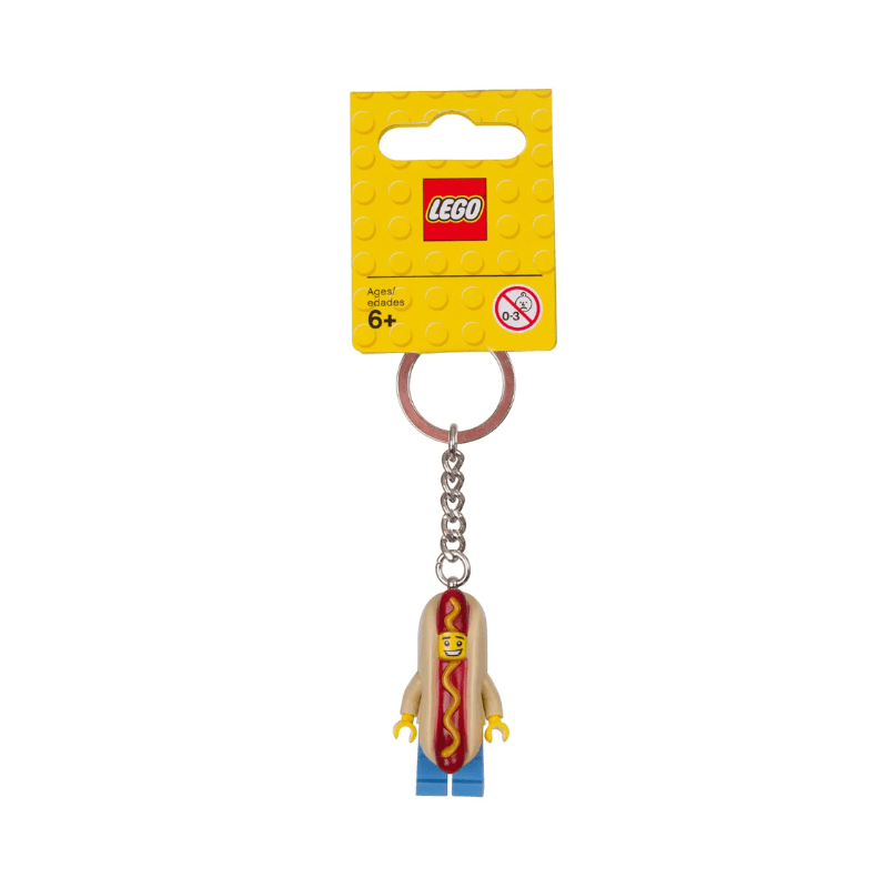 LEGO Classic Collection Продавец хот-догов Минифигурка Брелок Подвеска Наборы 0 300 шт. 853571 - изображение 4