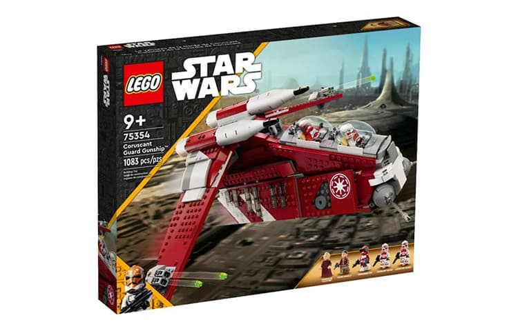 Конструктор LEGO Star Wars Coruscant Guard Gunship 75354 - изображение 6