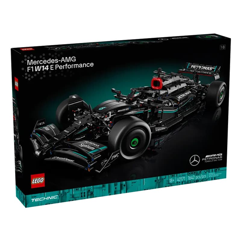 LEGO Mercedes-AMG F1 W14 E Performance 1642pcs 42171 - изображение 4