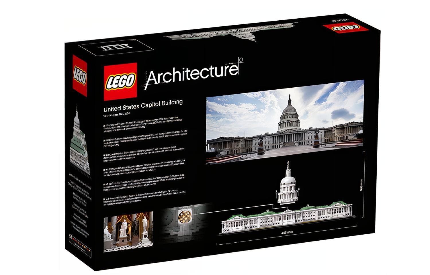 Конструктор LEGO Architecture Capitol Building 21030 - изображение 3