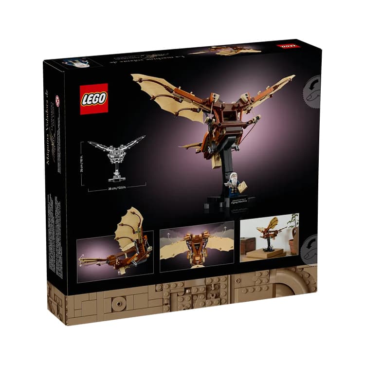 Конструктор LEGO Icons Летательный аппарат Леонардо да Винчи сборный конструктор 493 детали 10363 - изображение 2