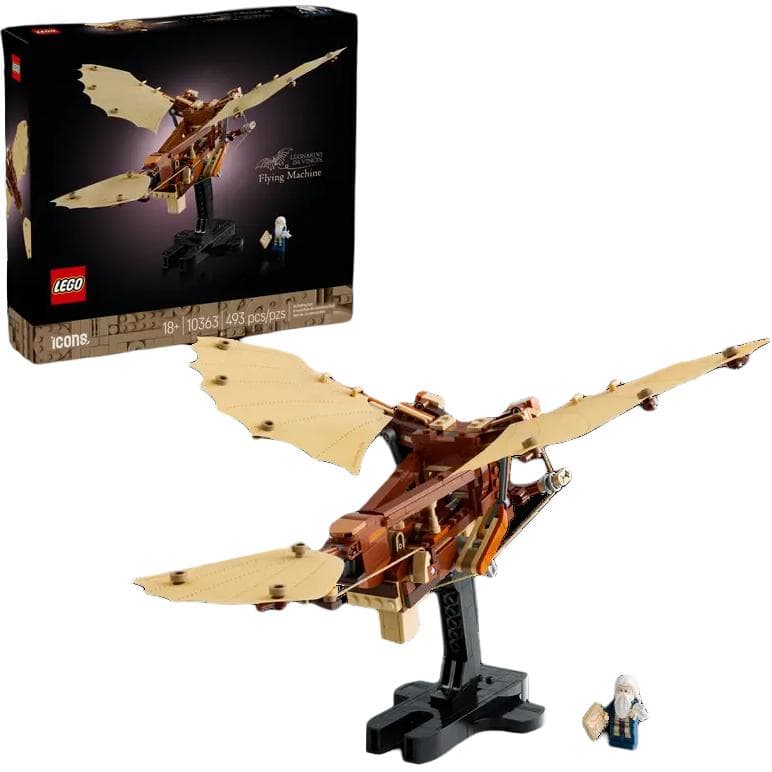 Конструктор LEGO Icons Летательный аппарат Леонардо да Винчи сборный конструктор 493 детали 10363 - изображение 3