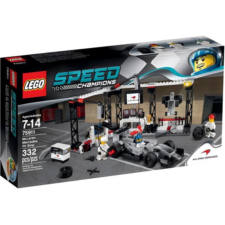 Конструктор LEGO McLaren Mercedes Pit Stop 75911 - изображение 3