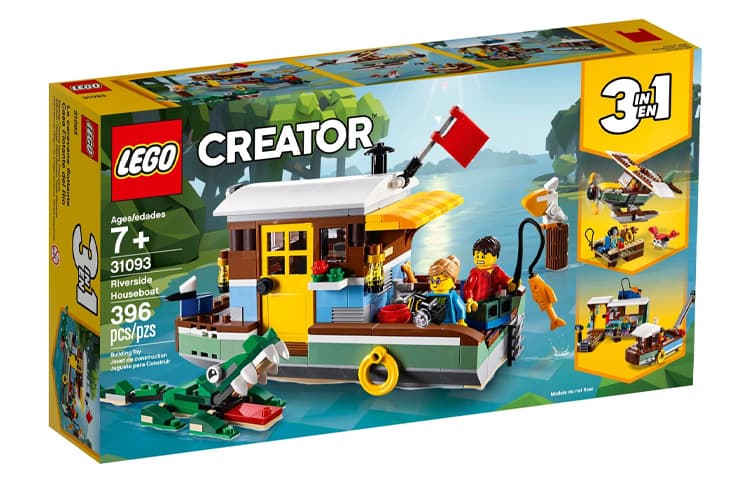 Конструктор LEGO Creator 3-in-1 Riverside Houseboat 31093 - изображение 3