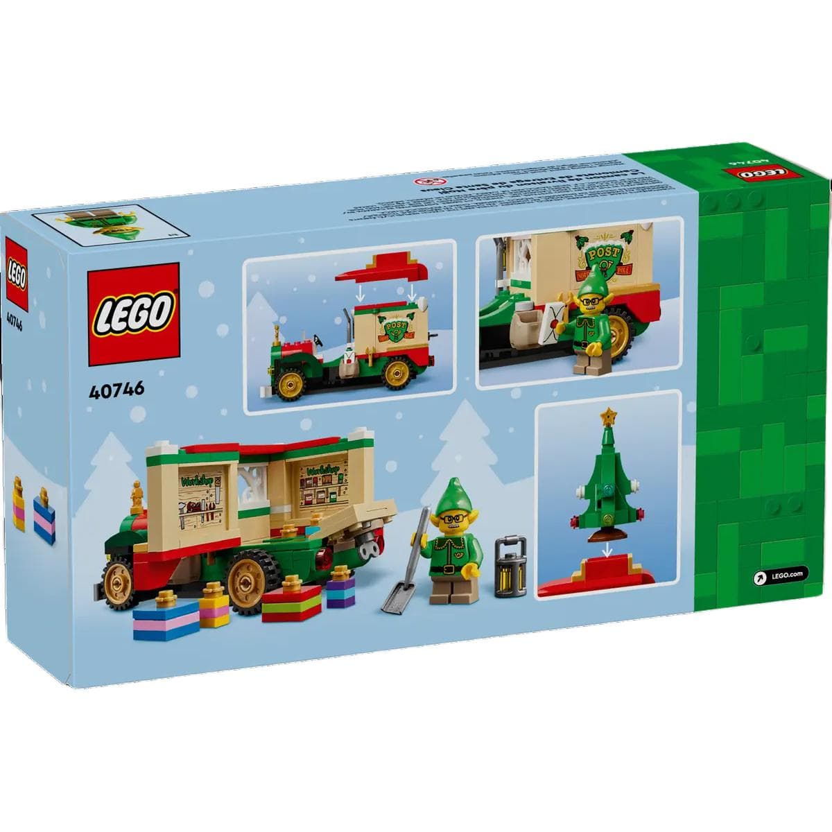 Конструктор LEGO Грузовик Санта-Клауса Конструктор 224 элемента 40746 - изображение 3