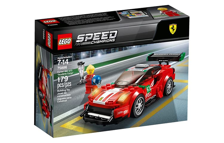 Конструктор LEGO Ferrari 488 GT3 Scuderia Corsa 75886 - изображение 4