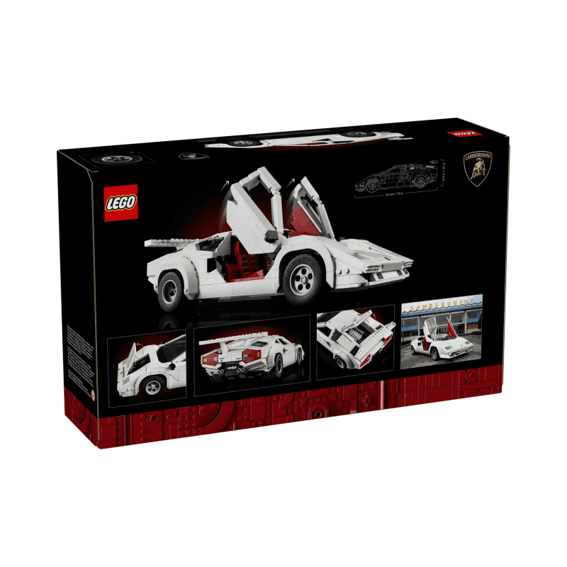 LEGO Countach 5000 Quattrovalvole 1506pcs 10337 - изображение 4