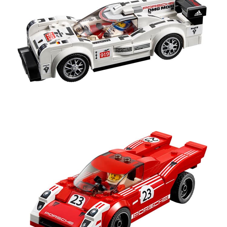 Конструктор LEGO Porsche 919 Hybrid and 917K Pit Stop 75876 - изображение 4