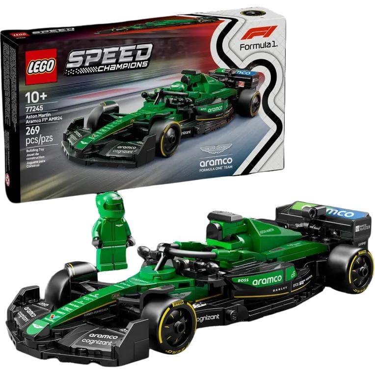 Конструктор LEGO Super Racer ASTON MARTIN ARAMCO F1 AMR24 Сборный конструктор 269 шт. 77245 - изображение 3