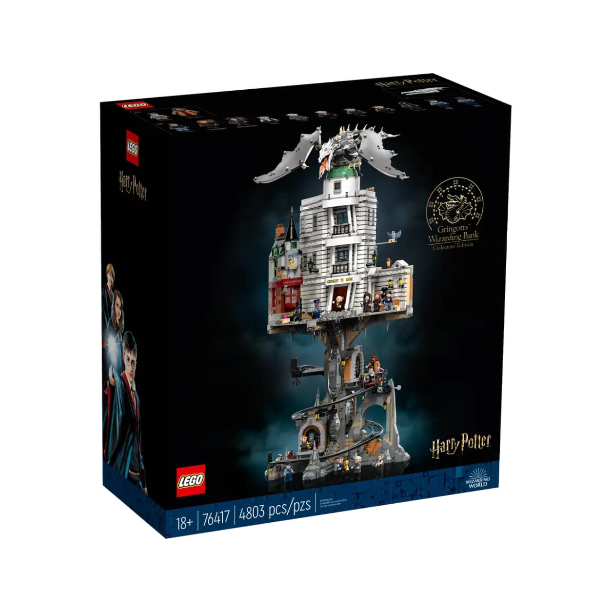 Конструктор LEGO Harry Potter Gringotts Wizarding Bank Collectors Edition 76417 - изображение 2