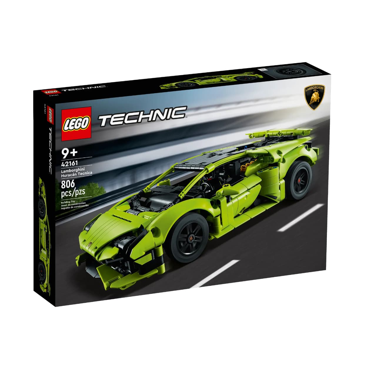Конструктор LEGO x AUTOMOBILI LAMBORGHINI Технический Lamborghini Huracán TECNICA Спортивный автомобиль Сборный конструктор 806 шт - изображение 5