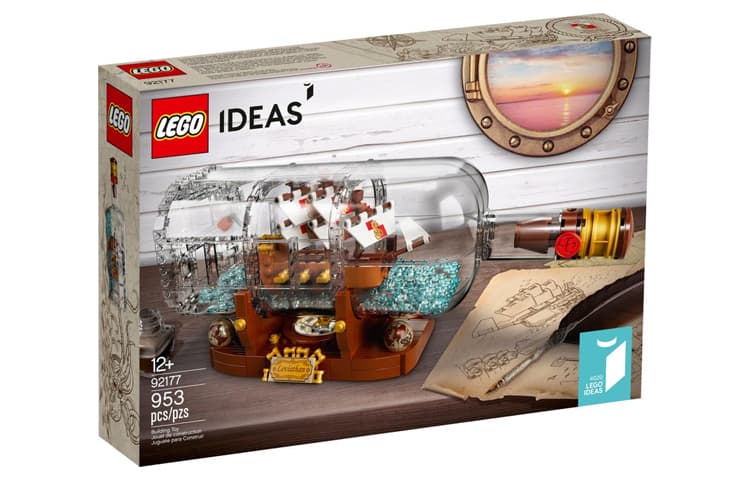 Конструктор LEGO Ideas Ship in a Bottle 92177 - изображение 3