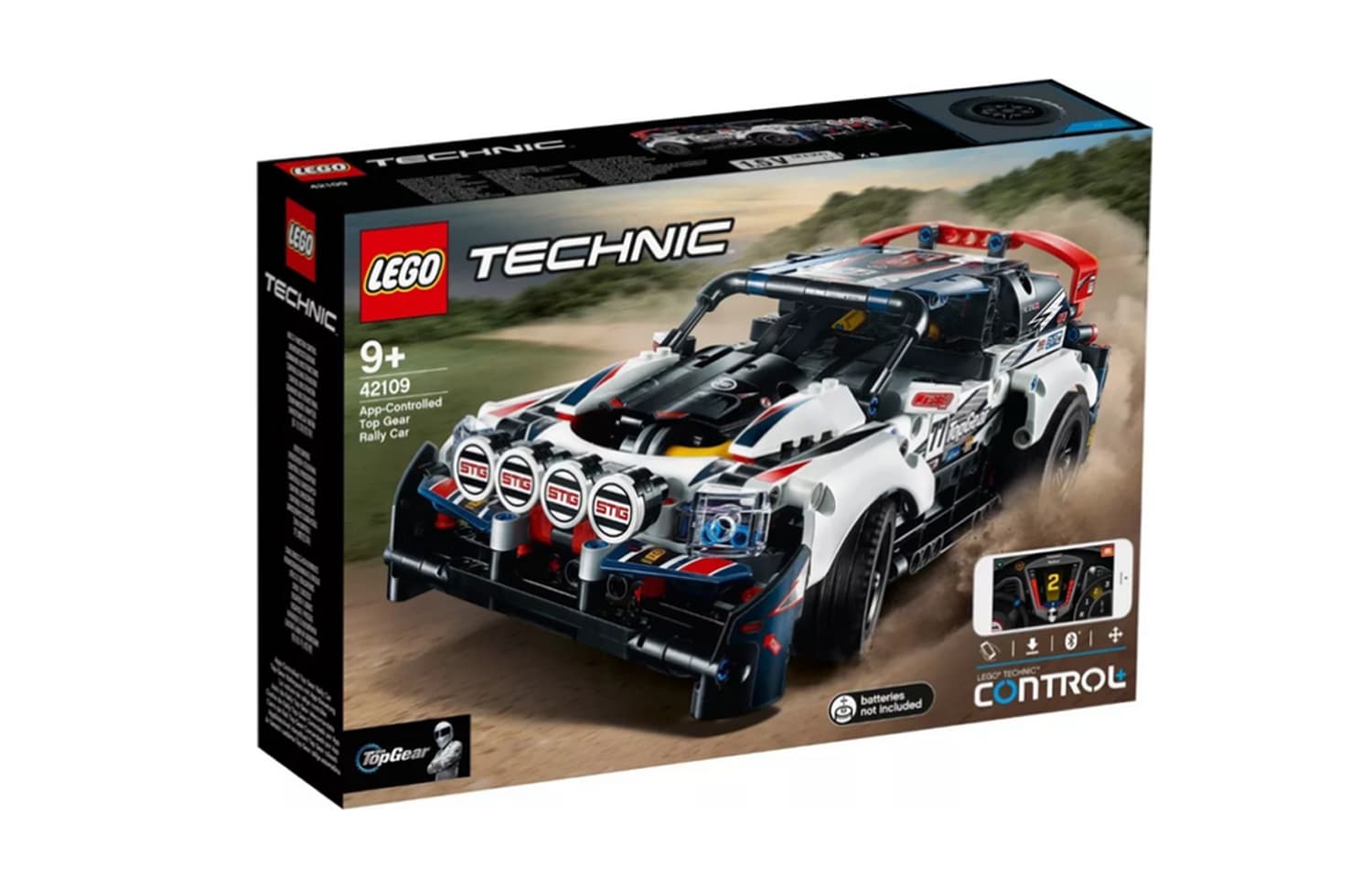 Конструктор LEGO Technic Powered UP Top Gear Rally Car 42109 - изображение 3