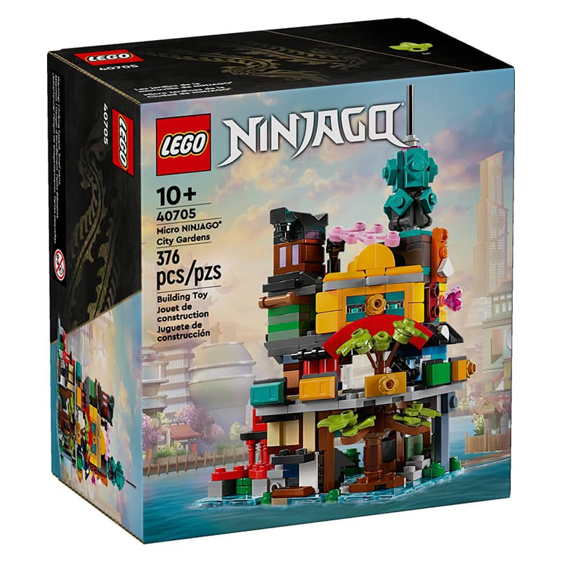 Конструктор LEGO Мини-версия Ninjago City Garden Сборный конструктор 376 шт. LEGO40705 - изображение 2