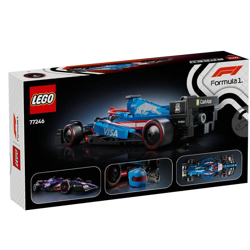 Конструктор LEGO Super Racer Visa Cash App R8 Fleet VCARB 01 F1 Сборный конструктор 248 шт. 77246 - изображение 2