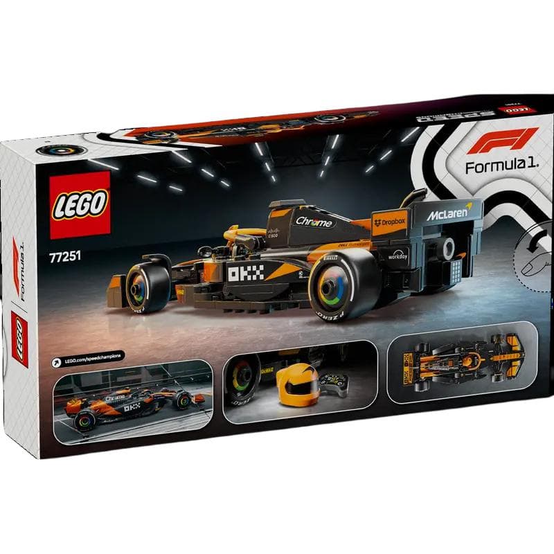 Конструктор LEGO Super Racer MCLAREN F1 TEAM Сборный конструктор 269 шт. 77251 - изображение 2