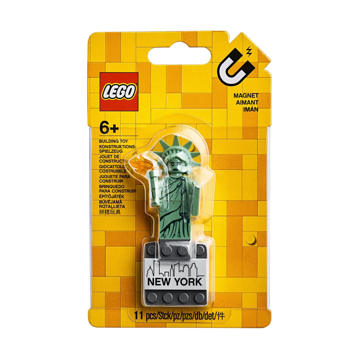 Конструктор LEGO Classic Collection Statue OF LIBERTY LEGO Minifigure с магнитными свойствами Магнит для холодильника Конструкторы - изображение 2
