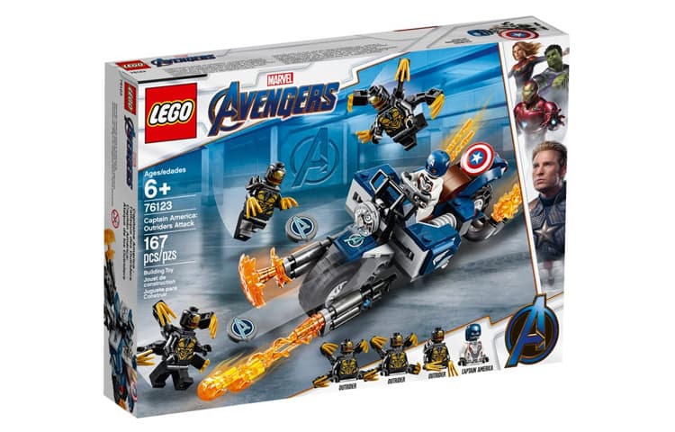 Конструктор LEGO Outrider 76123 - изображение 3