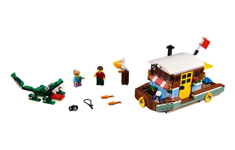 Конструктор LEGO Creator 3-in-1 Riverside Houseboat 31093 - изображение 2