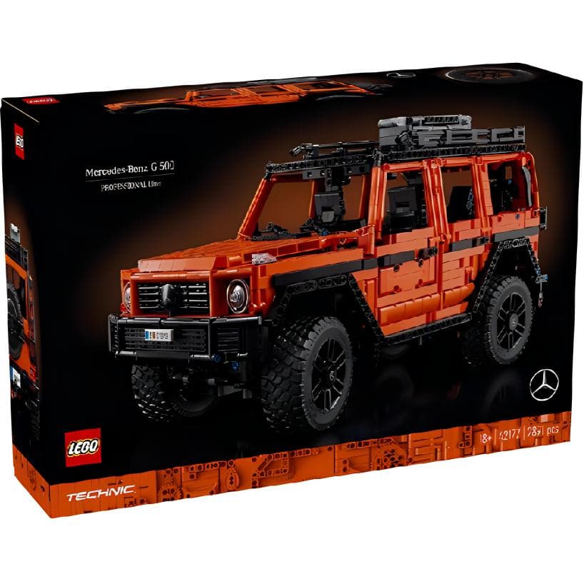 Конструктор LEGO Технический Mercedes Benz G-класс Игровой набор Конструктор 2891 шт. 42177 - изображение 2