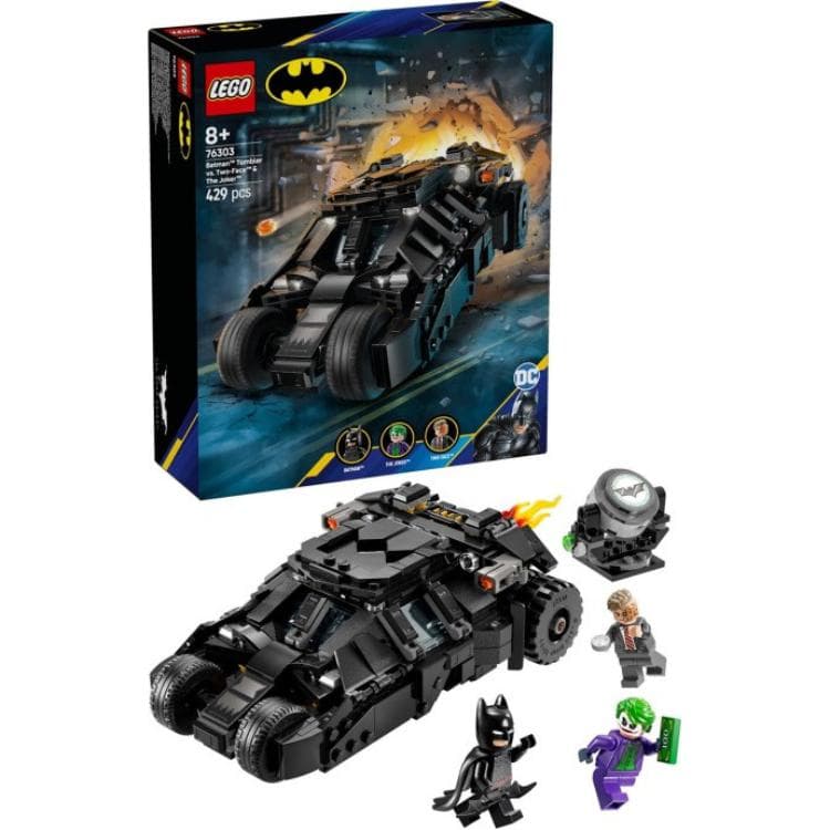 Конструктор LEGO Бэтмобиль В БОЮ С Двумя Лицами И Джокером Конструктор 429 шт. 76303 - изображение 7