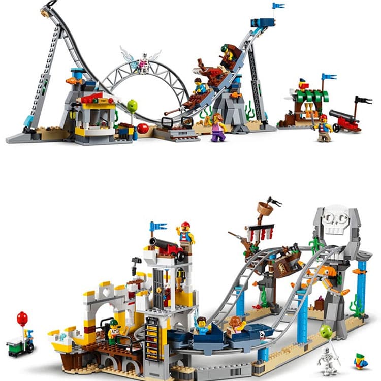 Конструктор LEGO Creator 3-in-1 Pirate Roller Coaster 31084 - изображение 4