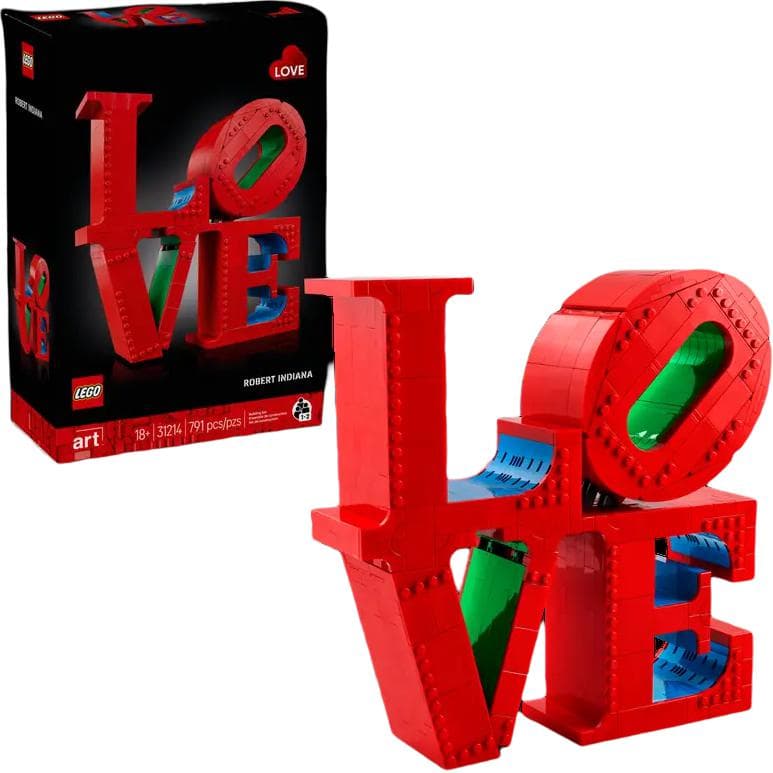 Конструктор LEGO Любовь Sculpture Сборный конструктор 791 шт. 31214 - изображение 2