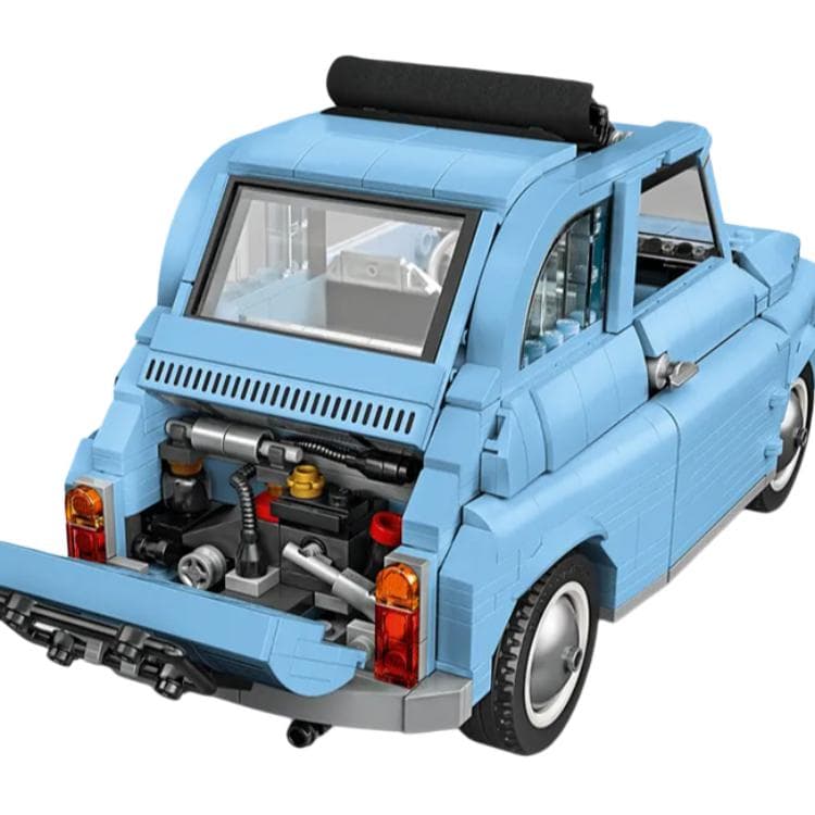 LEGO icons Fiat 500 Blue 77942 - изображение 4
