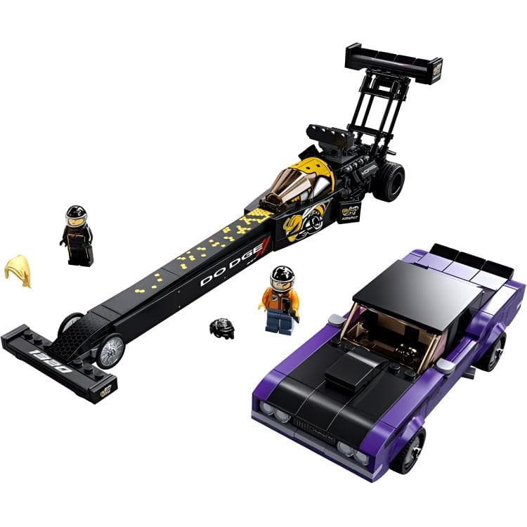 LEGO Mopar SRT Top Fuel Dragster and 1970 TA 76904 - изображение 2
