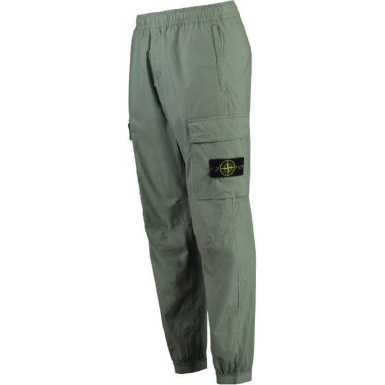 Штаны STONE ISLAND Повседневные брюки Мужские Зеленые - изображение 3