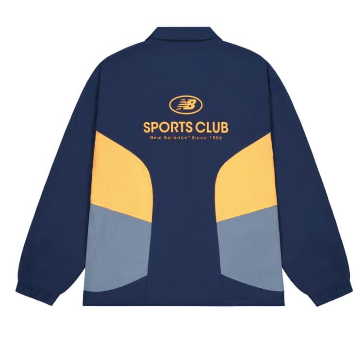 Куртка New Balance Sports Club Куртки и Пальто Мужской Морской Синий - изображение 2