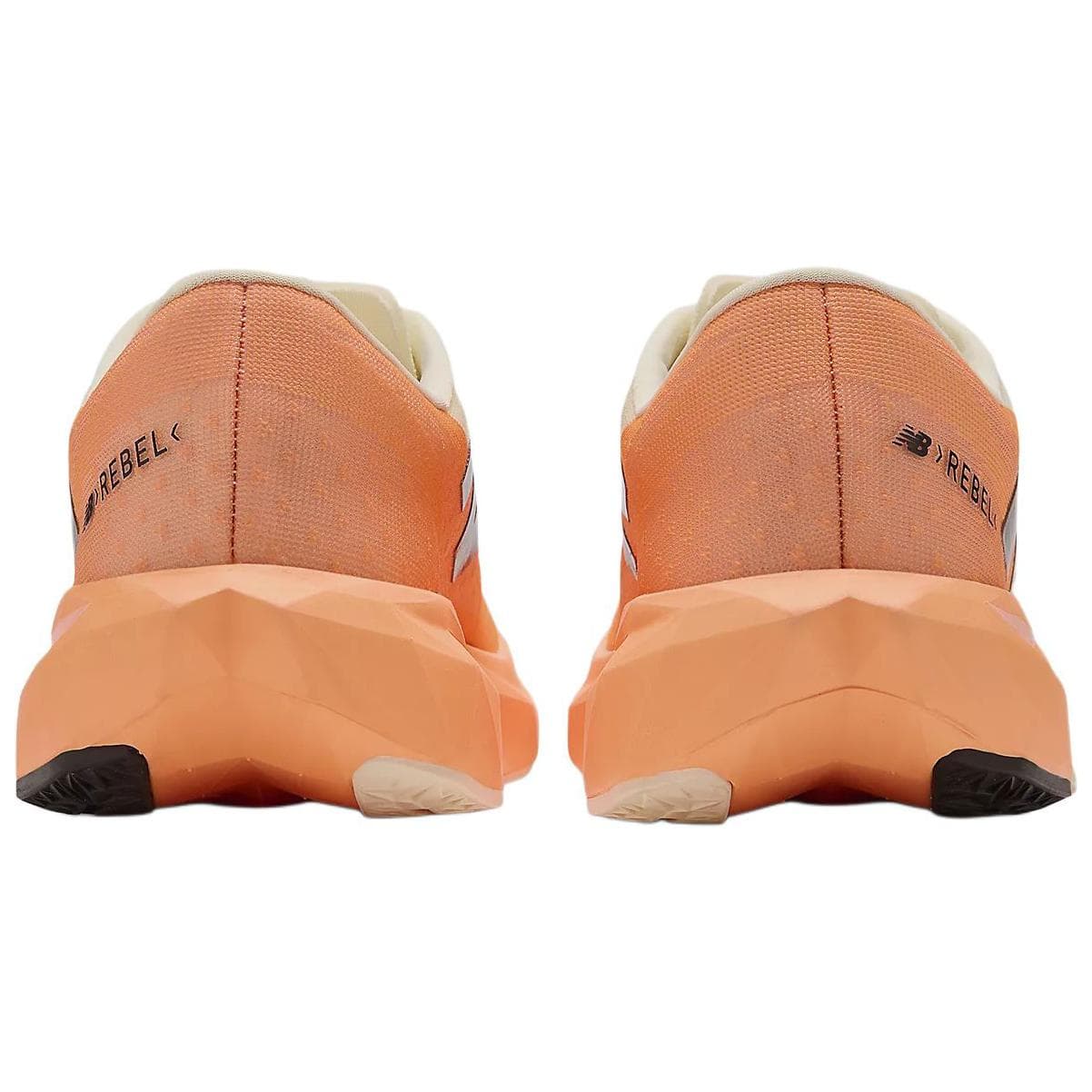 Кроссовки для бега New Balance Низкие Беговые Кроссовки Женские Оранжевые Белые - изображение 5