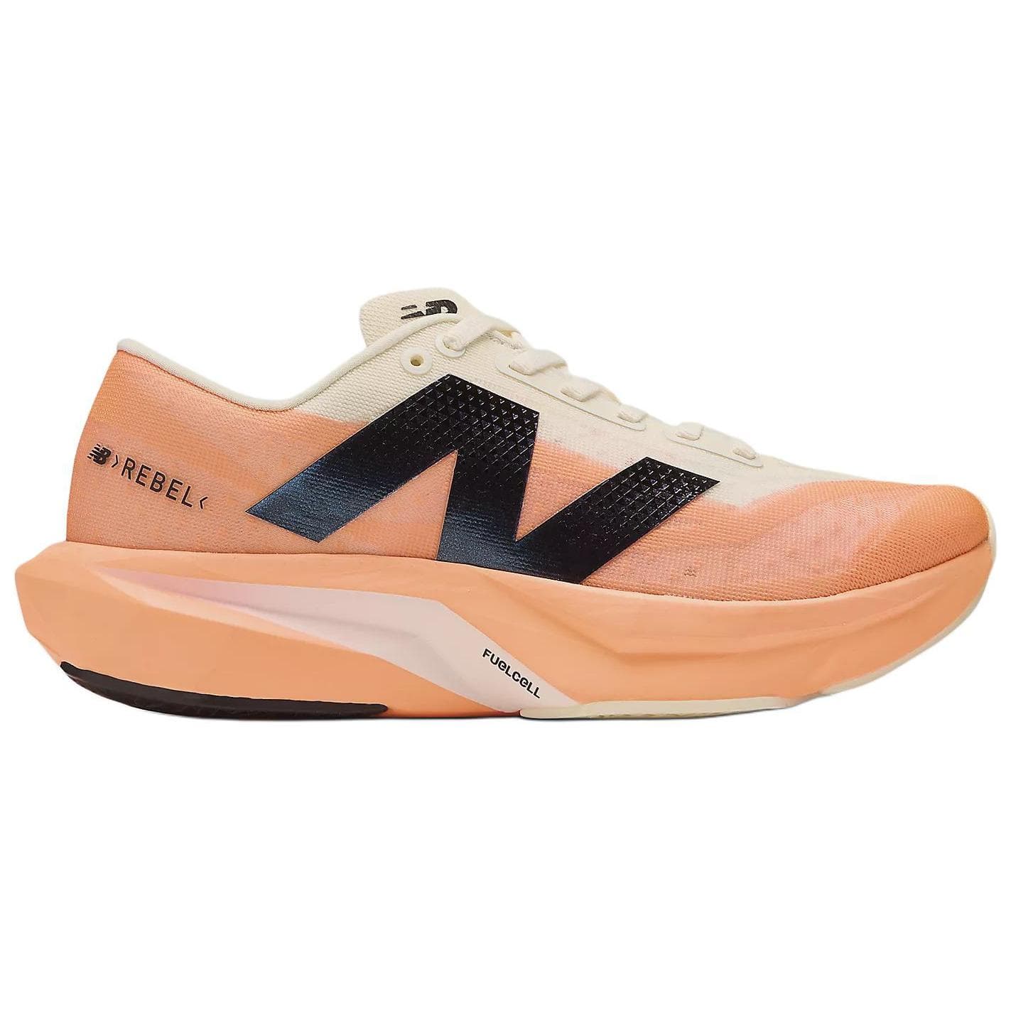 Кроссовки для бега New Balance Низкие Беговые Кроссовки Женские Оранжевые Белые - изображение 2