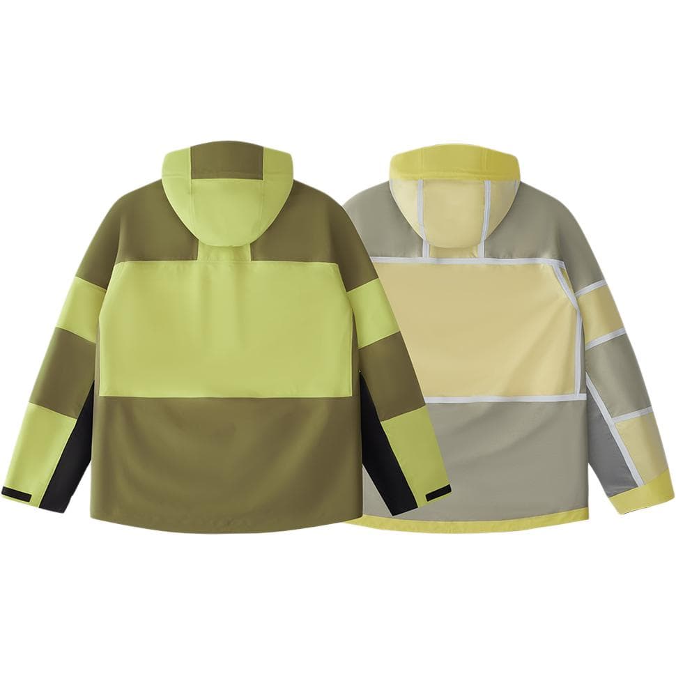 Куртка FILA FUSION URBAN TECHFILA FUSION X Куртки Пальто Мужской Имбирь Зеленый желтый - изображение 2