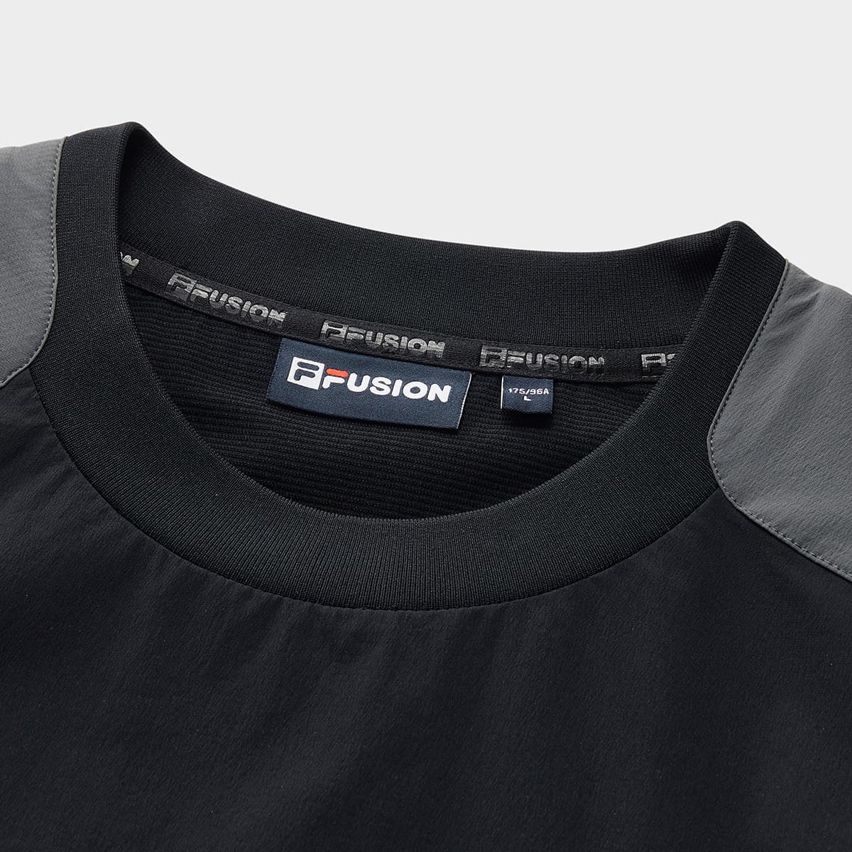 Худи FILA FUSION Городской ТЕХ FILA FUSION X Толстовка Мужской Глубокий черный - изображение 3